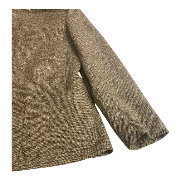Devon Hall Brown and Cream Tweed Jacket. Vintage. - Picture 3 of 11